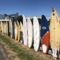 The Opunake Surfboard Fence