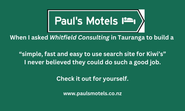 NZ's easiest to use Motel search site, and it's fast.